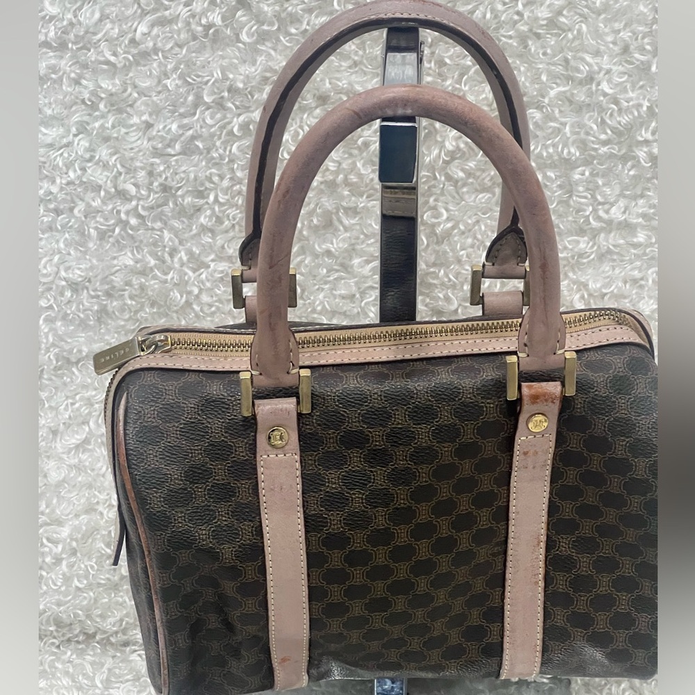 Celine Macadam Boston Top Handle Bag - Picture 2 of 14